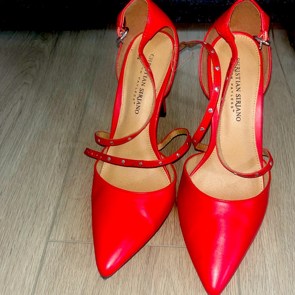 Christian  Siriano Red heels